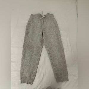 Lululemon Heathered gray scuba joggers
